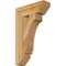Ekena Millwork Imperial Slat Rough Sawn Bracket, Western Red Cedar, 4"W x 14"D x 22"H BKT04X14X22IMP06RWR - alternate 1